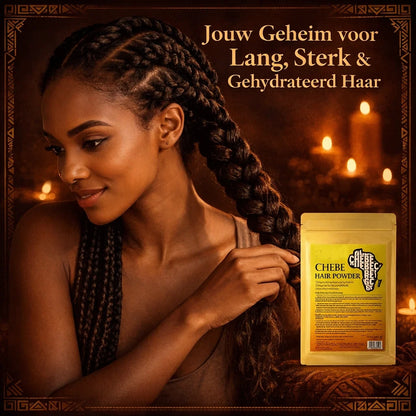 Chebe Haar Poeder — Lengtebehoud & Haargroei